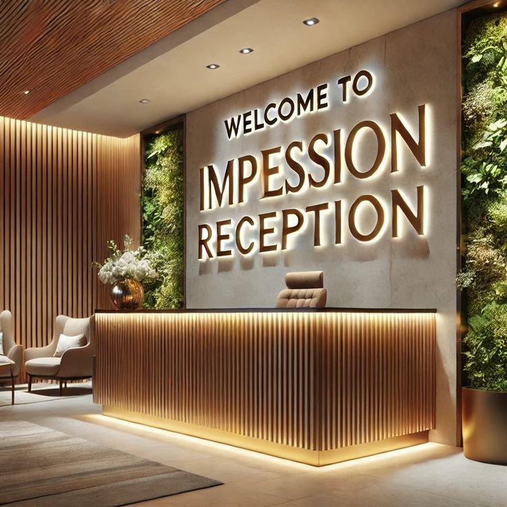 Reception Signage